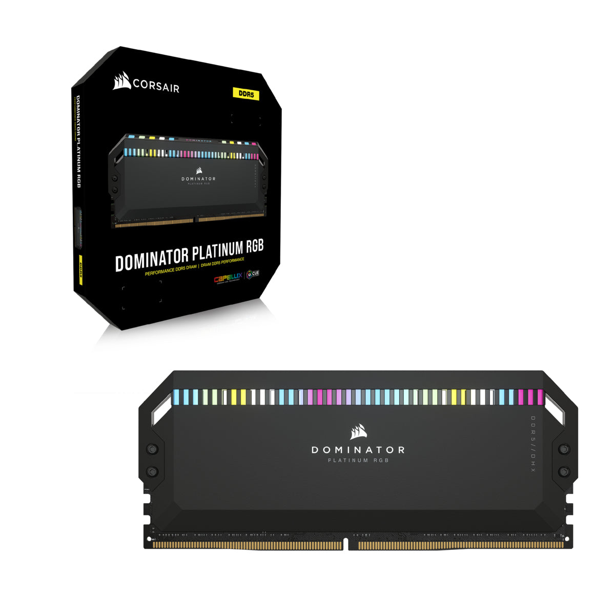 Corsair Dominator Platinum RGB módulo de memoria 64 GB 2 x 32 GB DDR5 288-pin DIMM, 5200 MHz