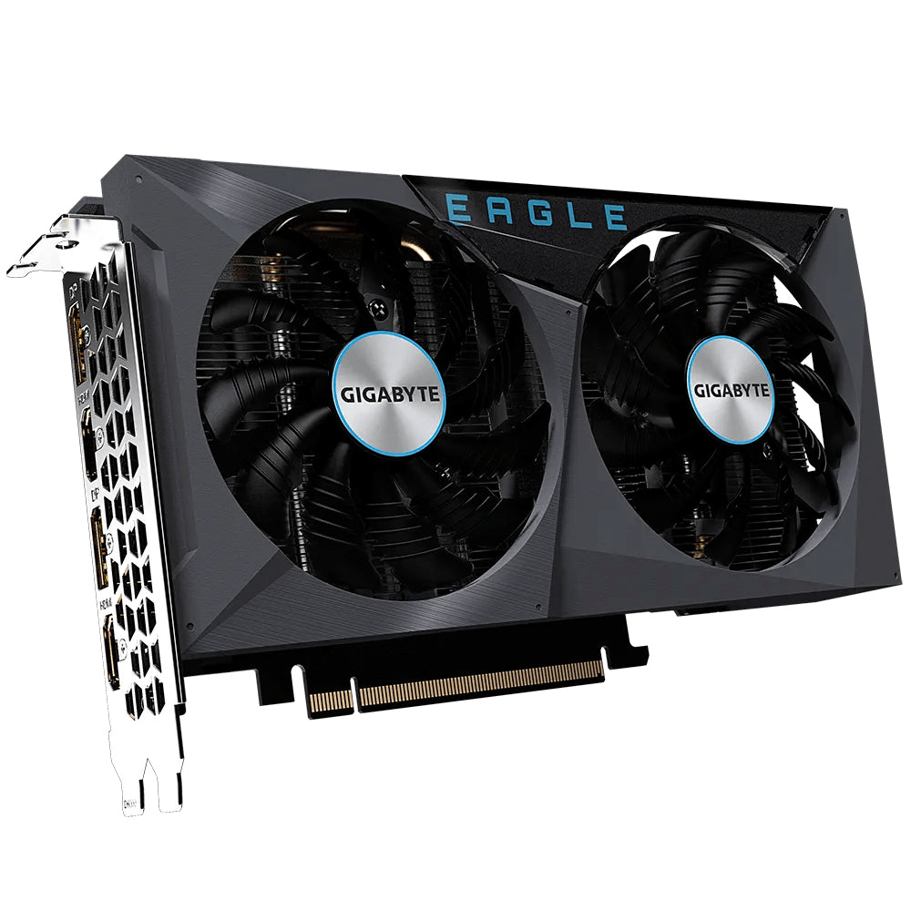 GIGABYTE GeForce RTX 3050 EAGLE 8G tarjetas gráficas Si 2560 NVIDIA GeForce RTX 3050