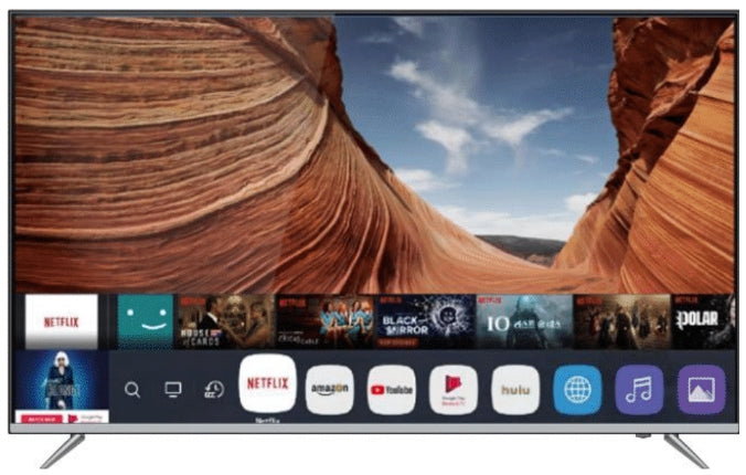 Hyundai HYLED5521W4KM Televisor 139.7 cm (55") 4K Ultra HD Negro, Plata, 3840 x 2160 Pixeles