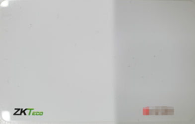 ZKTeco UHF1-TAG9 etiqueta RFID Blanco