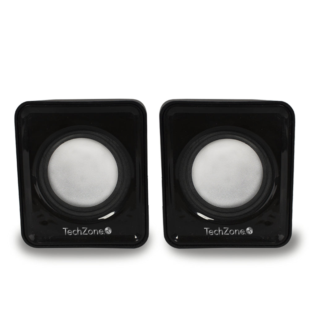 TechZone TZ20SPK-BLK altavoz Negro Alámbrico 6 W, 200 - 20000 Hz, TZBOC3.5
