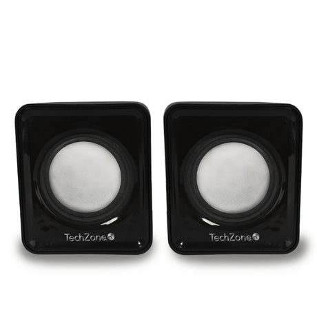 TechZone TZ20SPK-BLK altavoz Negro Alámbrico 6 W, 200 - 20000 Hz, TZBOC3.5