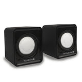 TechZone TZ20SPK-BLK altavoz Negro Alámbrico 6 W, 200 - 20000 Hz, TZBOC3.5