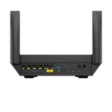 Linksys Hydra Pro 6 router inalámbrico Gigabit Ethernet Doble banda (2,4 GHz / 5 GHz) Negro, Wi-Fi 6 (802.11ax), Router 