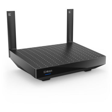 Linksys Hydra Pro 6 router inalámbrico Gigabit Ethernet Doble banda (2,4 GHz / 5 GHz) Negro, Wi-Fi 6 (802.11ax), Router 