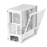 DeepCool CH560 WH carcasas ordenador ABS, Acero, Vidrio templado Midi Tower PC Blanco