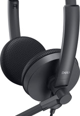 DELL WH1022 Auriculares Alámbrico Diadema Llamadas/Música USB tipo A Negro