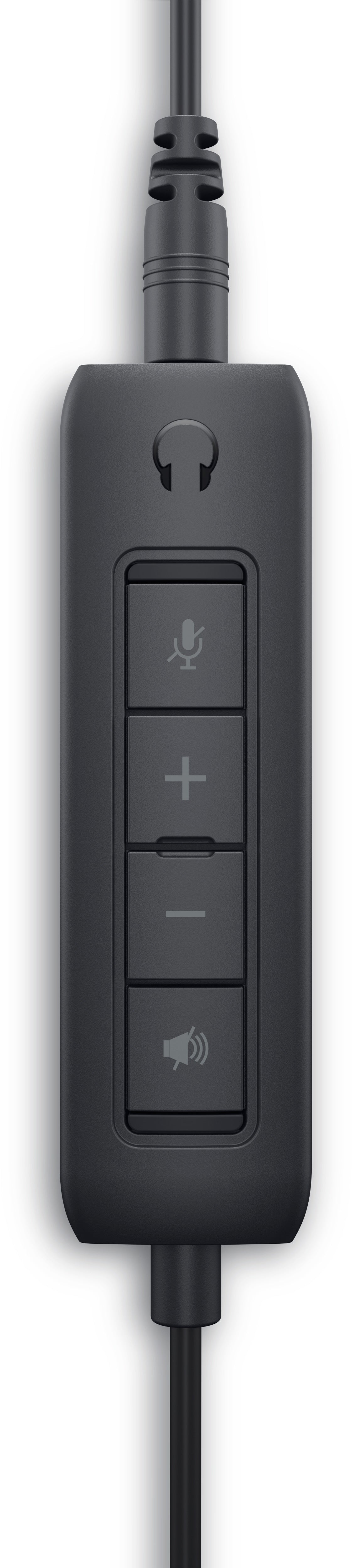 DELL WH1022 Auriculares Alámbrico Diadema Llamadas/Música USB tipo A Negro