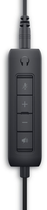 DELL WH1022 Auriculares Alámbrico Diadema Llamadas/Música USB tipo A Negro