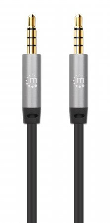 Manhattan Cable Auxiliar de Audio Estéreo Cables de audio 3 m 3,5mm 3,5mm