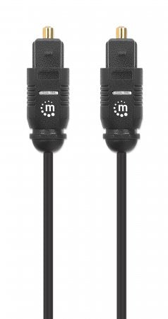 Manhattan Cable de audio digital óptico Toslink Cable 1 m Toslink Toslink Macho