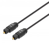 Manhattan Cable de audio digital óptico Toslink Cable 1 m Toslink Toslink Macho