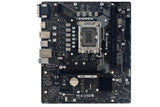 Biostar H610MH placa base Intel H610 LGA 1700 Micro ATX, Intel® Celeron®, Intel® Pentium®, DDR4-SDRAM