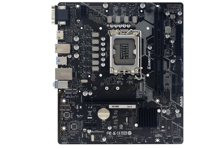 Biostar H610MH placa base Intel H610 LGA 1700 Micro ATX, Intel® Celeron®, Intel® Pentium®, DDR4-SDRAM