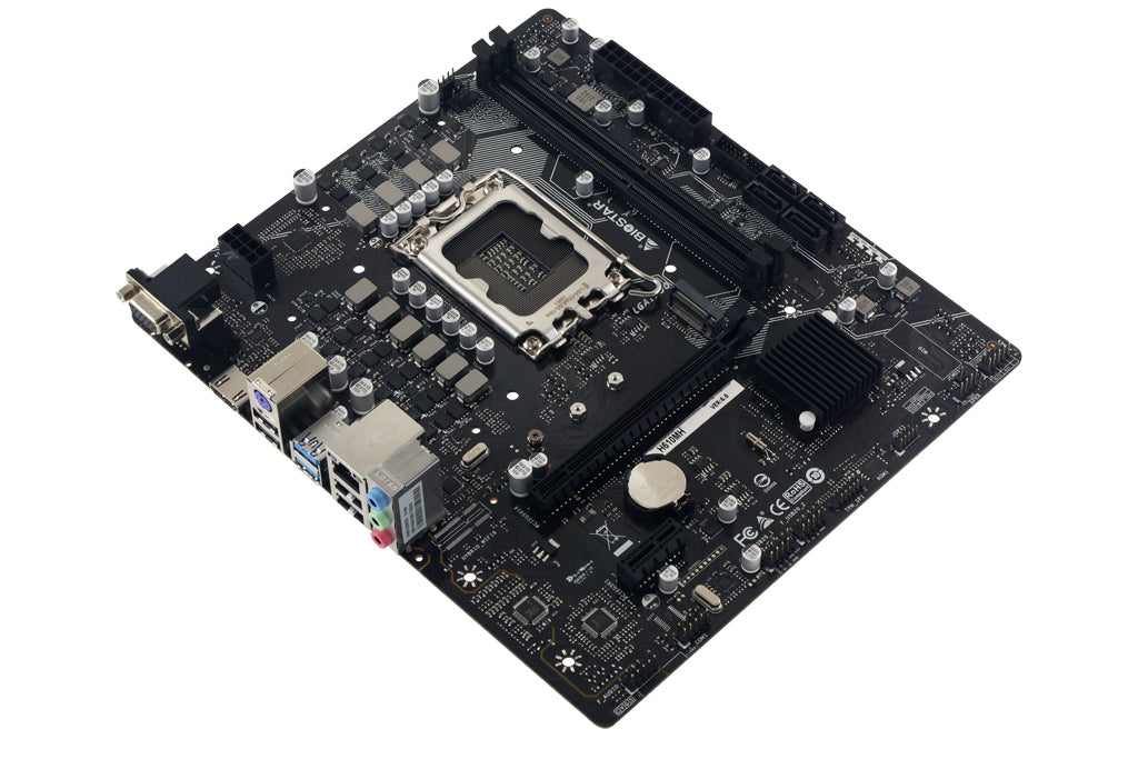 Biostar H610MH placa base Intel H610 LGA 1700 Micro ATX, Intel® Celeron®, Intel® Pentium®, DDR4-SDRAM