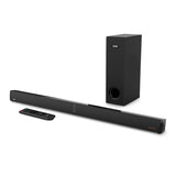 Ghia GSB-014 altavoz para barra de sonido Negro 2.1 canales 100 W, Inalámbrico y alámbrico, Corriente alterna