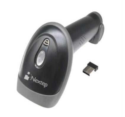 Nextep NE-503I lector de código de barras Lector de códigos de barras portátil 1D/2D Negro