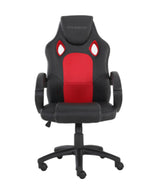 Nextep NE-463NR silla para videojuegos Silla para videojuegos universal Asiento acolchado Negro, Roj