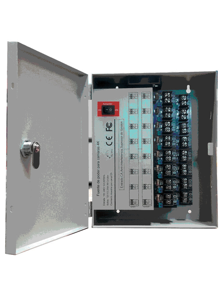 Saxxon PSU1220-D16H cámaras de seguridad y montaje para vivienda Sistema de alimentación