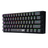 Redragon Teclado Mecánico K630RGB BROWN, Retroiluminación RGB, Conexión USB