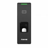Anviz C2 Slim Lector de control de acceso básico Negro, Lector de huella digital, Wifi, Lector de chip/tarjeta de acceso