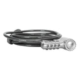 Targus ASP96RGLX Cable Plata Monitor, Portátil, PC Cerradura con combinación 10000