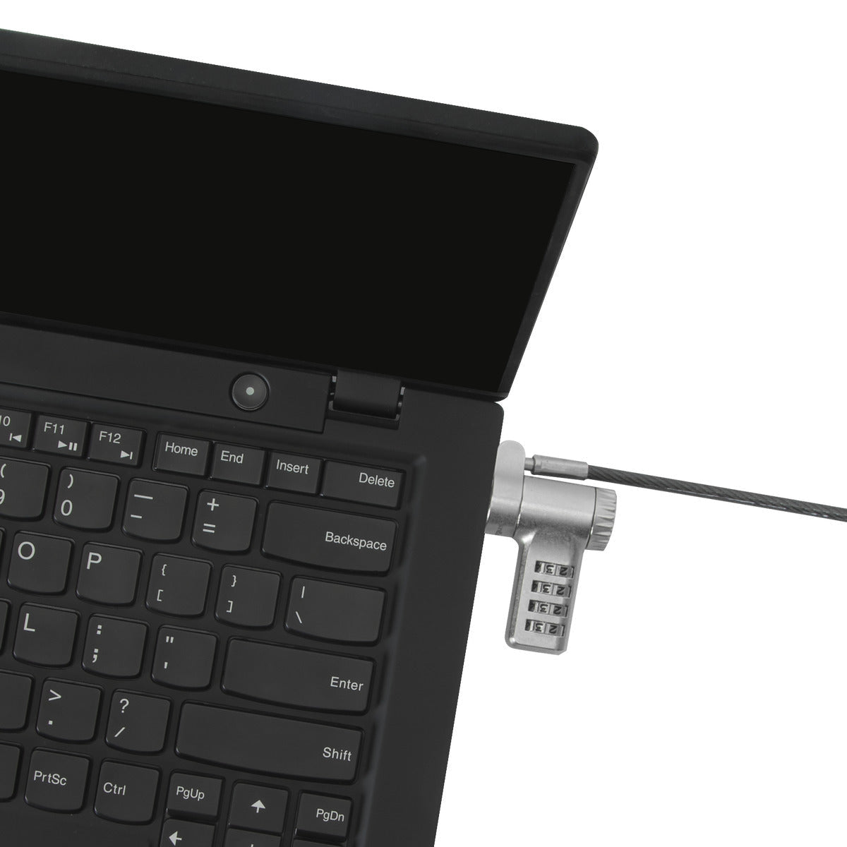 Targus ASP96RGLX Cable Plata Monitor, Portátil, PC Cerradura con combinación 10000