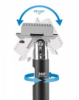 Manhattan Soporte Universal para Terminal Punto de Venta ( para terminal de tarjeta de crédito) soportes Soporte activo para teléfono móvil Terminal Escritorio Aluminio, Plástico, Acero