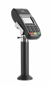 Manhattan Soporte Universal para Terminal Punto de Venta ( para terminal de tarjeta de crédito) soportes Soporte activo para teléfono móvil Terminal Escritorio Aluminio, Plástico, Acero
