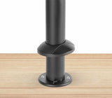 Manhattan Soporte Universal para Terminal Punto de Venta ( para terminal de tarjeta de crédito) soportes Soporte activo para teléfono móvil Terminal Escritorio Aluminio, Plástico, Acero