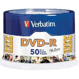 97176 - Verbatim DVD-R, 16x, 4.70GB, 50 pcs dvds en blanco 4,7 GB DVD-R 120 mm 50 pieza(s)