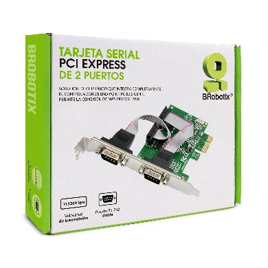 BRobotix 6000847 Tarjetas y adaptadores de interfaz PCIe RS-232 Si