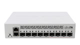 CRS310-1G-5S-4S+IN, Router Switch CPU 800Mhz, RAM 256MB, 1xGigaEth, 5xSFP 1Gbps, 4xSFP+ 10Gbps, RouterOS L5