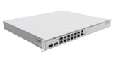 CCR2216-1G-12XS-2XQ, Ruteador CPU 16 núcleos 2000Mhz, RAM 16Gb, 12xSFP28 25Gbps, 2xQSFP28 100Gbps, RouterOS L6