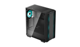 DeepCool CC560 carcasas ordenador ABS, SPCC, Vidrio templado Midi Tower PC Negro