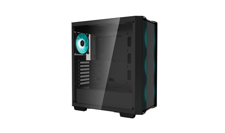DeepCool CC560 carcasas ordenador ABS, SPCC, Vidrio templado Midi Tower PC Negro