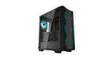DeepCool CC560 carcasas ordenador ABS, SPCC, Vidrio templado Midi Tower PC Negro