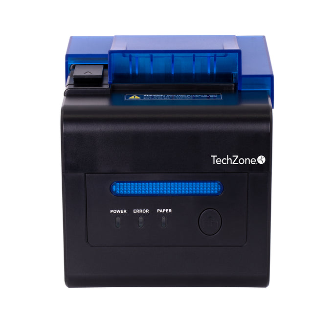 TechZone TZBE302W impresora de recibo Inalámbrico y alámbrico Térmico Impresora de TPV, 576 puntos/línea, 230 mm/seg, Co