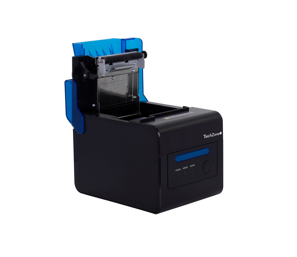 TechZone TZBE302W impresora de recibo Inalámbrico y alámbrico Térmico Impresora de TPV, 576 puntos/línea, 230 mm/seg, Co