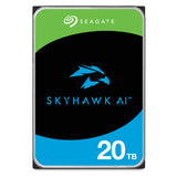 Seagate SkyHawk AI 20 TB discos duros internos 20 GB 7200 RPM 256 MB 3.5 cm (3.5")