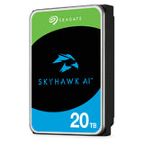 Seagate SkyHawk AI 20 TB discos duros internos 20 GB 7200 RPM 256 MB 3.5 cm (3.5")