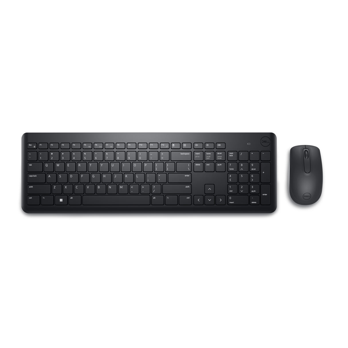 DELL KM3322W teclado Ratón incluido Oficina RF inalámbrico QWERTY Negro, Tamaño completo (100%)