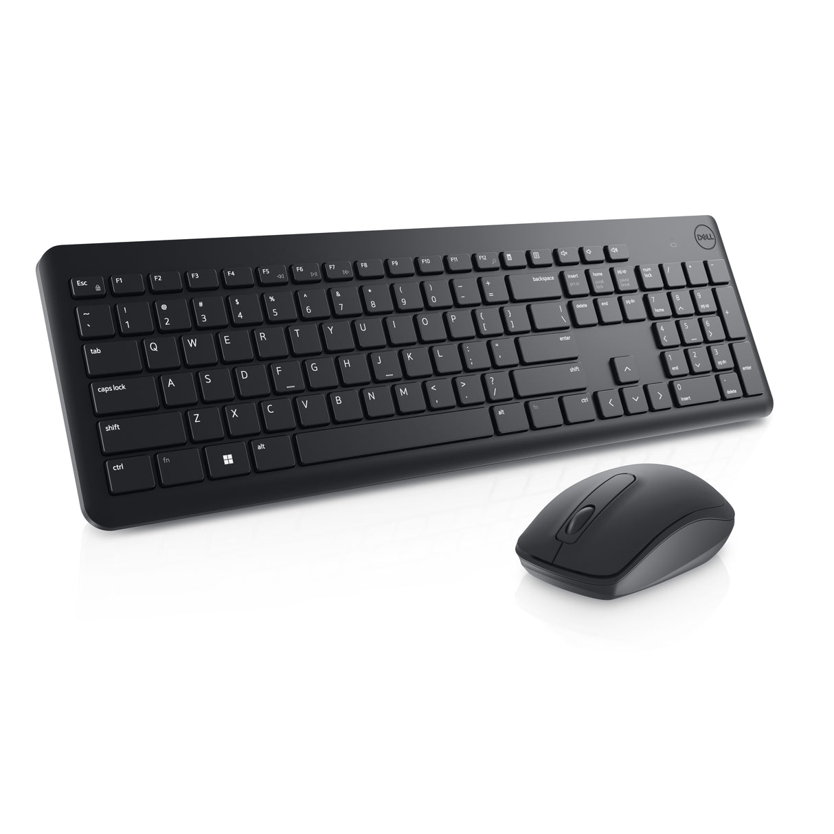 DELL KM3322W teclado Ratón incluido Oficina RF inalámbrico QWERTY Negro, Tamaño completo (100%)