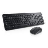 DELL Teclado y mouse - KM3322W - Español de Latinoamérica, Tamaño completo (100%), Inalámbrico, RF inalámbrico