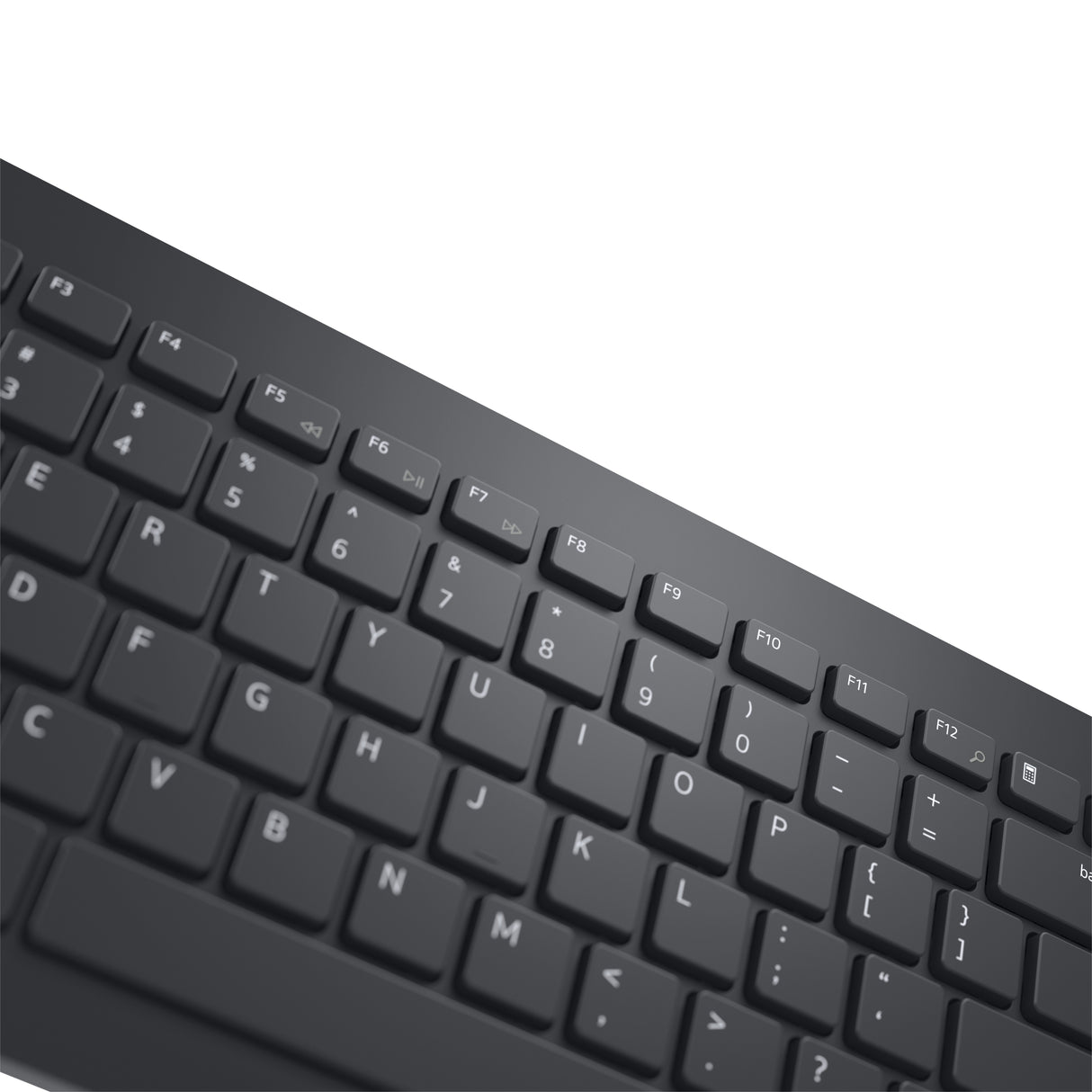 DELL KM3322W teclado Ratón incluido Oficina RF inalámbrico QWERTY Negro, Tamaño completo (100%)