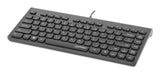 Manhattan 180702 Teclado Oficina Alámbrico USB Interruptor de membrana