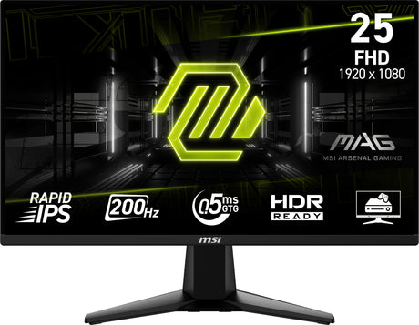 MSI MAG 255F E20 Monitor 62,2 cm (24.5") 1920 x 1080 Pixeles Full HD LCD Negro