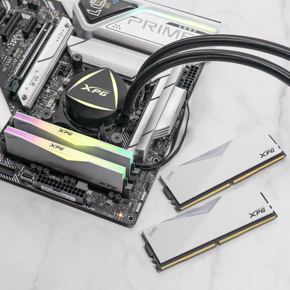 XPG LANCER RGB módulo de memoria 16 GB 1 x 16 GB DDR5 288-pin DIMM ECC, 5200 MHz
