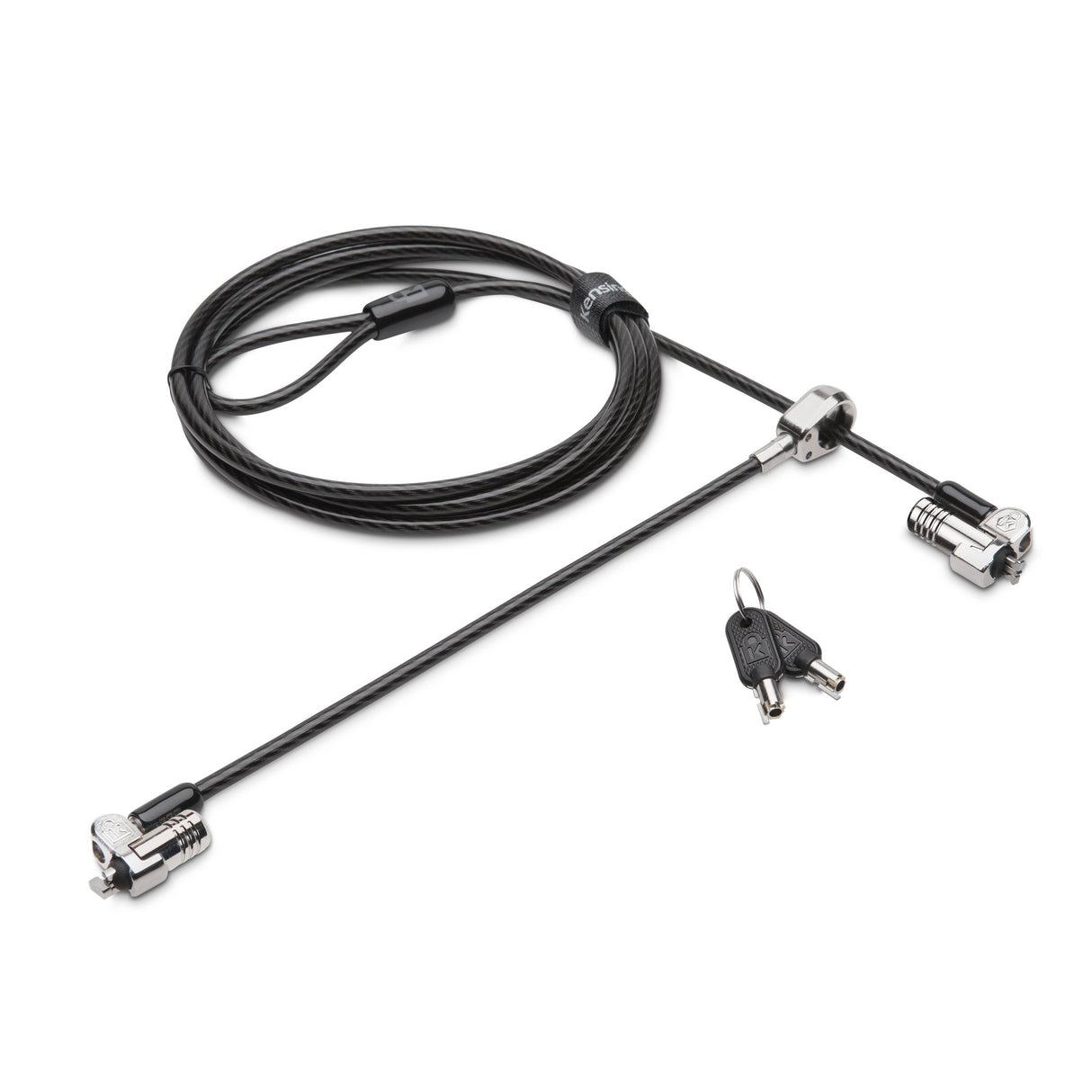 Kensington Candado para portátil con llave de cabezal doble NanoSaver Cable Portátil Llave Kensington Standard