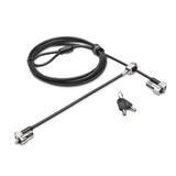 Kensington Candado para portátil con llave de cabezal doble NanoSaver Cable Portátil Llave Kensington Standard